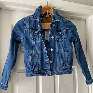 Levi’s Kids Denim Jean Jacket | Size Medium (Youth) | Unisex Blue Trucker